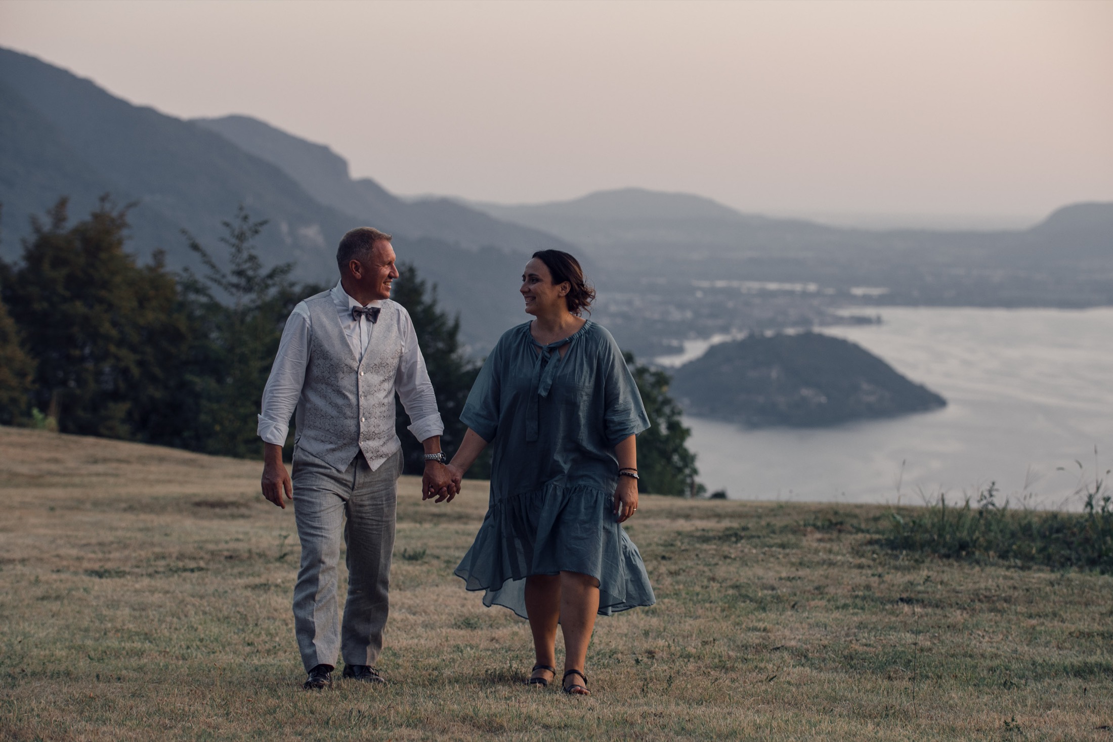 Momento della giornata di matrimonio